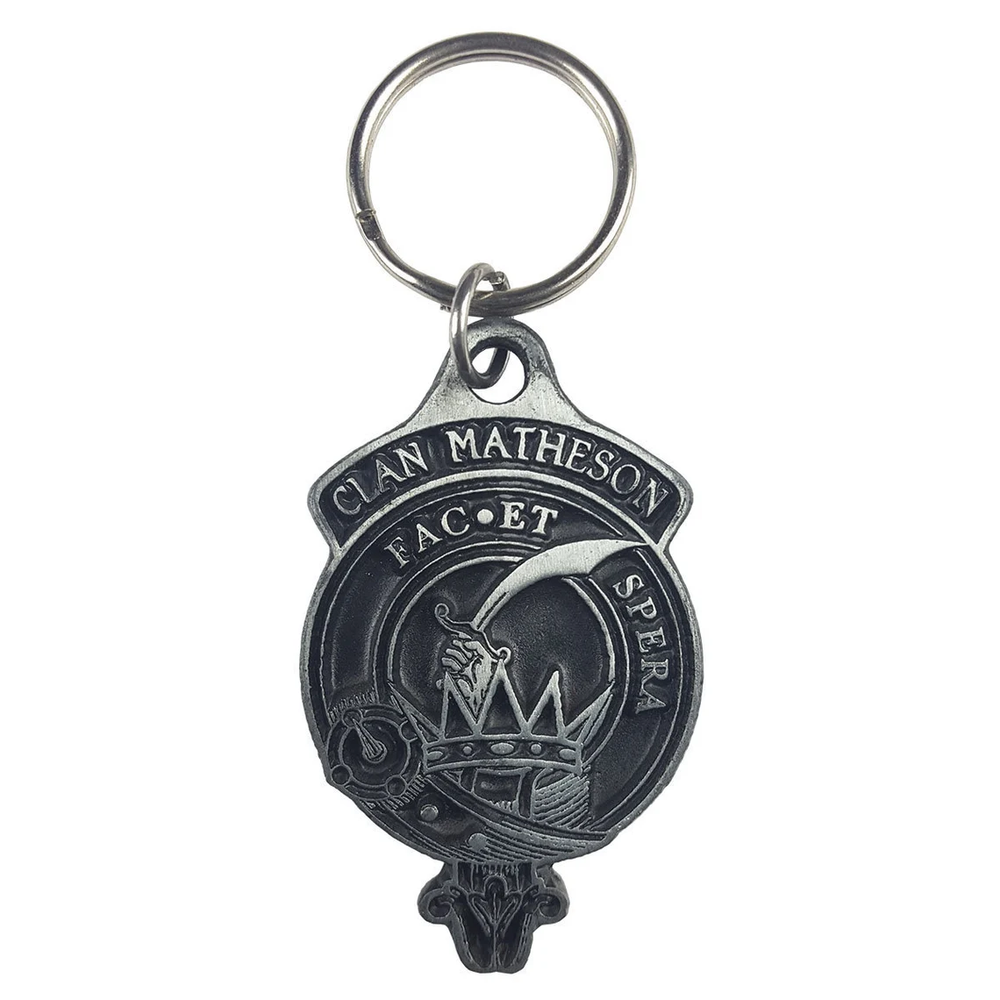 Scottish Clan Crest Pewter Key Chain