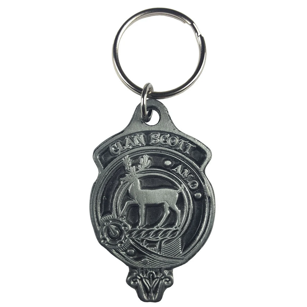 Scottish Clan Crest Pewter Key Chain