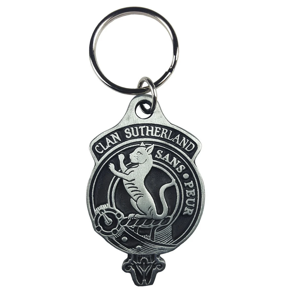 Scottish Clan Crest Pewter Key Chain