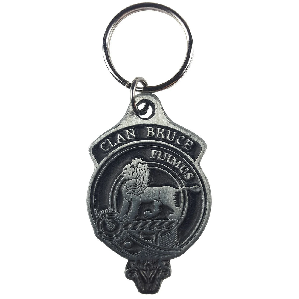 Scottish Clan Crest Pewter Key Chain