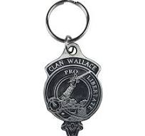 Scottish Clan Crest Pewter Key Chain