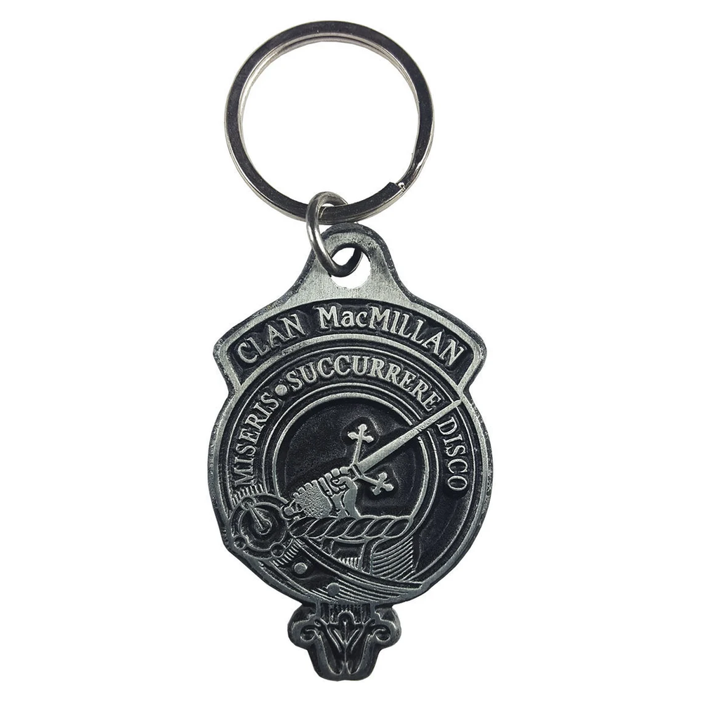 Scottish Clan Crest Pewter Key Chain