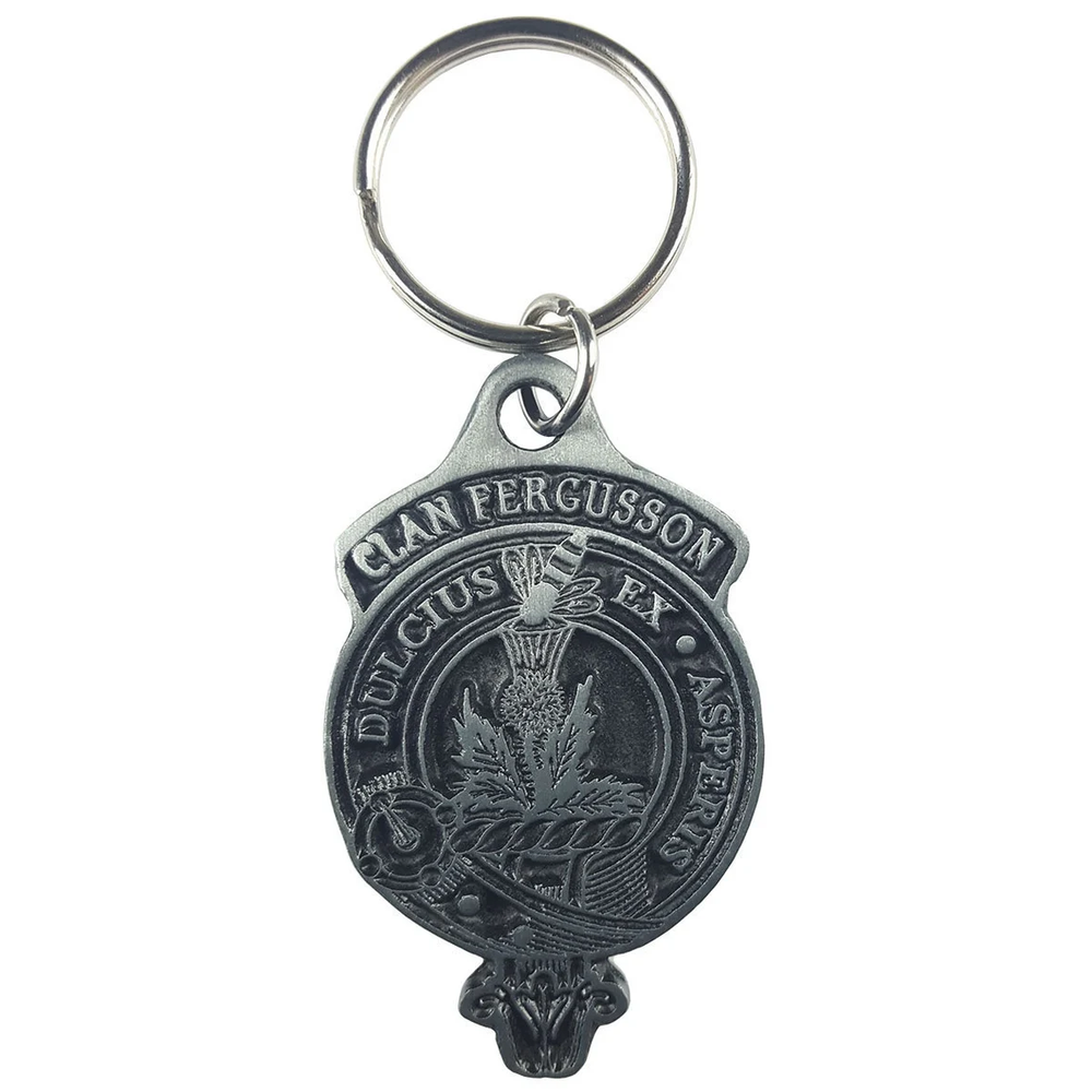 Scottish Clan Crest Pewter Key Chain