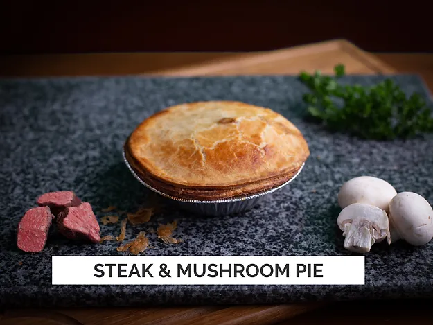 BG Steak and Mushroom Pie (250g)