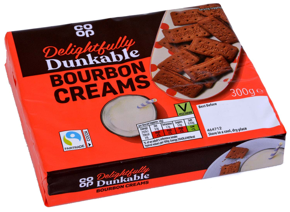 Co Op Bourbon Creams 300g