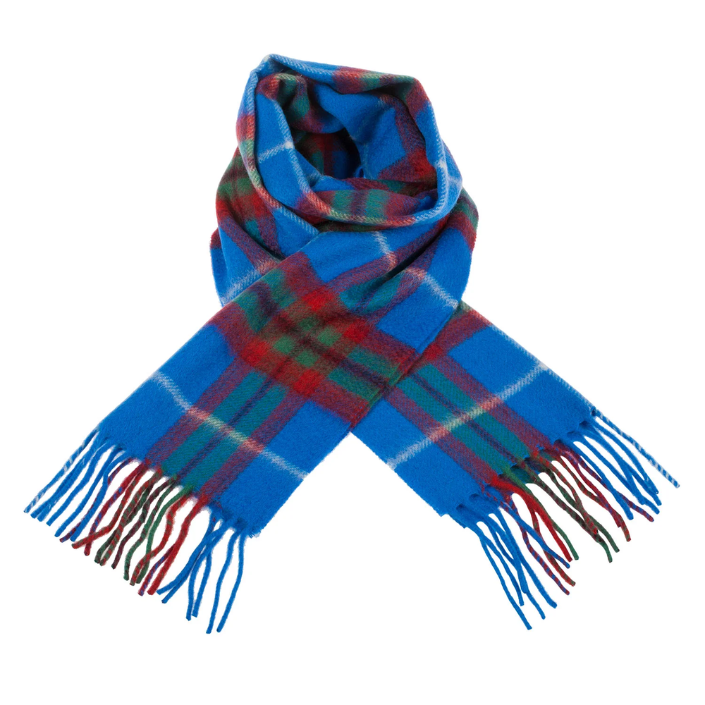 Lambswool Scottish Tartan Clan Scarf: ABERCROMBIE-FLETCHER