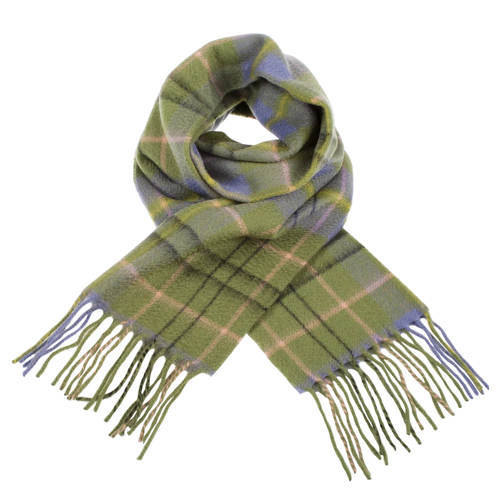 Lambswool Scottish Tartan Clan Scarf: MATHESON-YOUNG