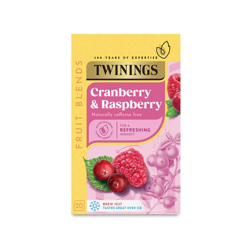 Twinings Cranberry & Raspberry Tea Bags