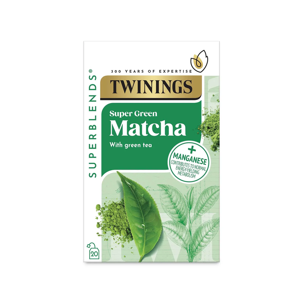 Twinings Superblends Supergreen Matcha