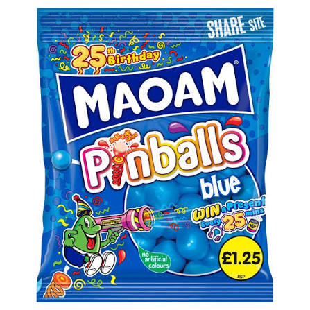 Haribo Maoam Blue Pinballs 140g