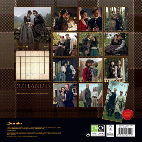 Outlander 2025 Calendar