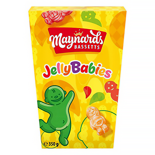 Maynards Bassetts Jelly Babies Carton 350g