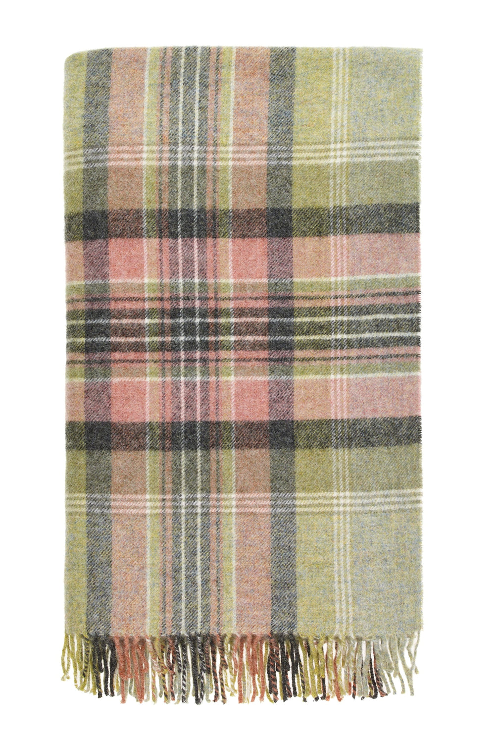 KINTYRE GREEN WOOL BLANKET