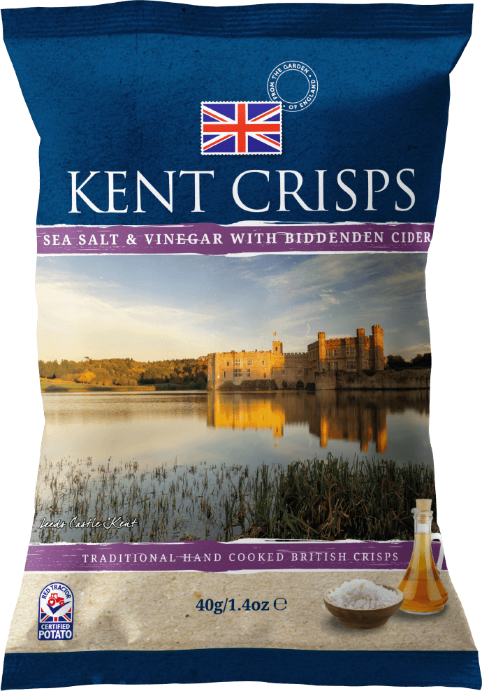 Kent Crisps Sea Salt & Biddenden Cider 40g