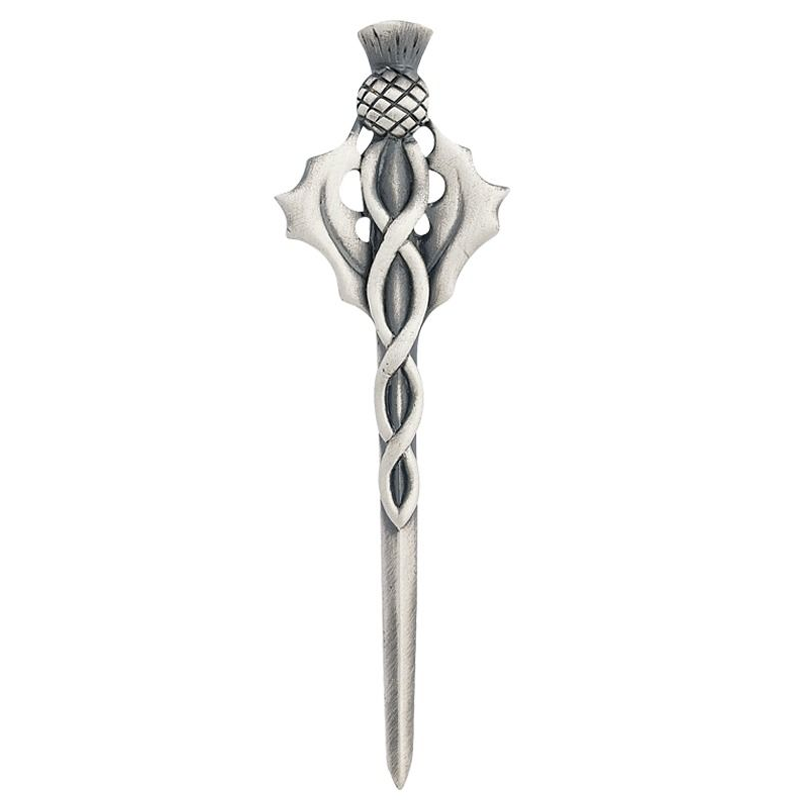 Scottish Thistle Matt Kilt Pin