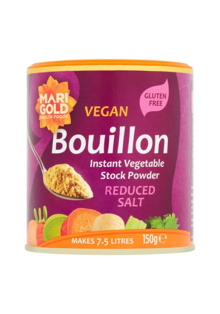 Marigold Vegan Bouillion Reduced Salt 150g