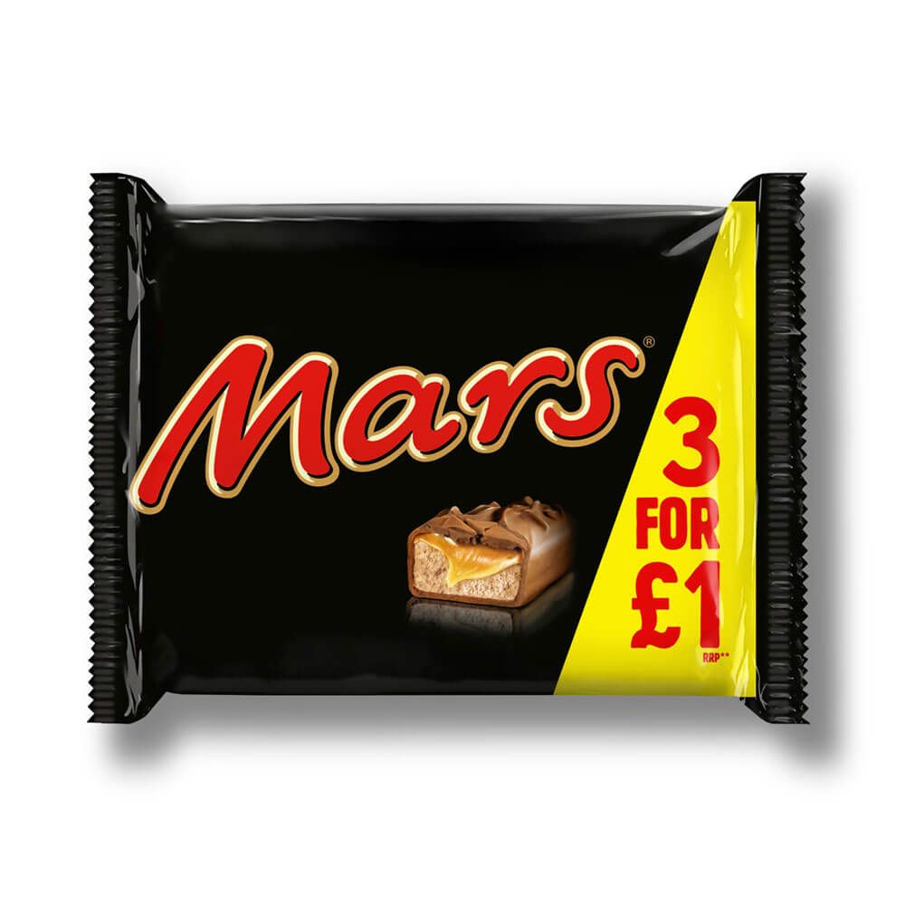 Mars Bar 3 Pack (118.2g)
