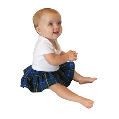 Tartan Kilt Onesie
