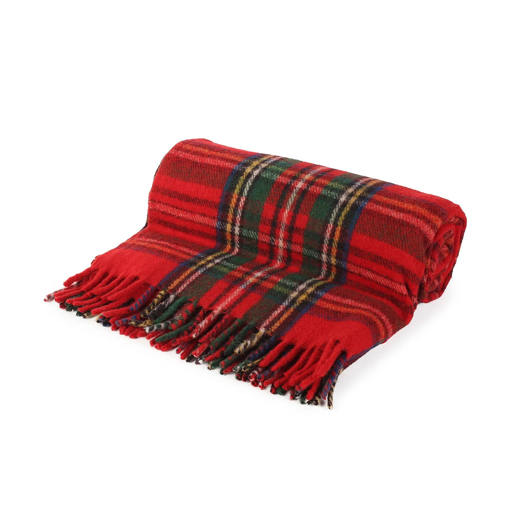 Royal Stewart Tartan Wool Blanket