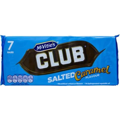 McVitie's Club Salted Caramel 7PK