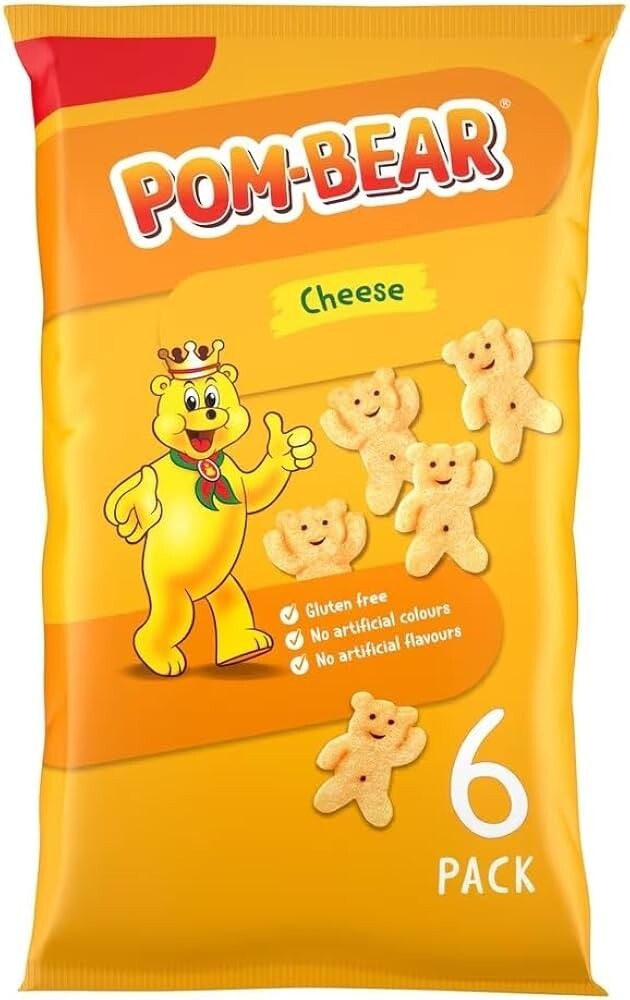 Pom Bears Cheese 6 Pack
