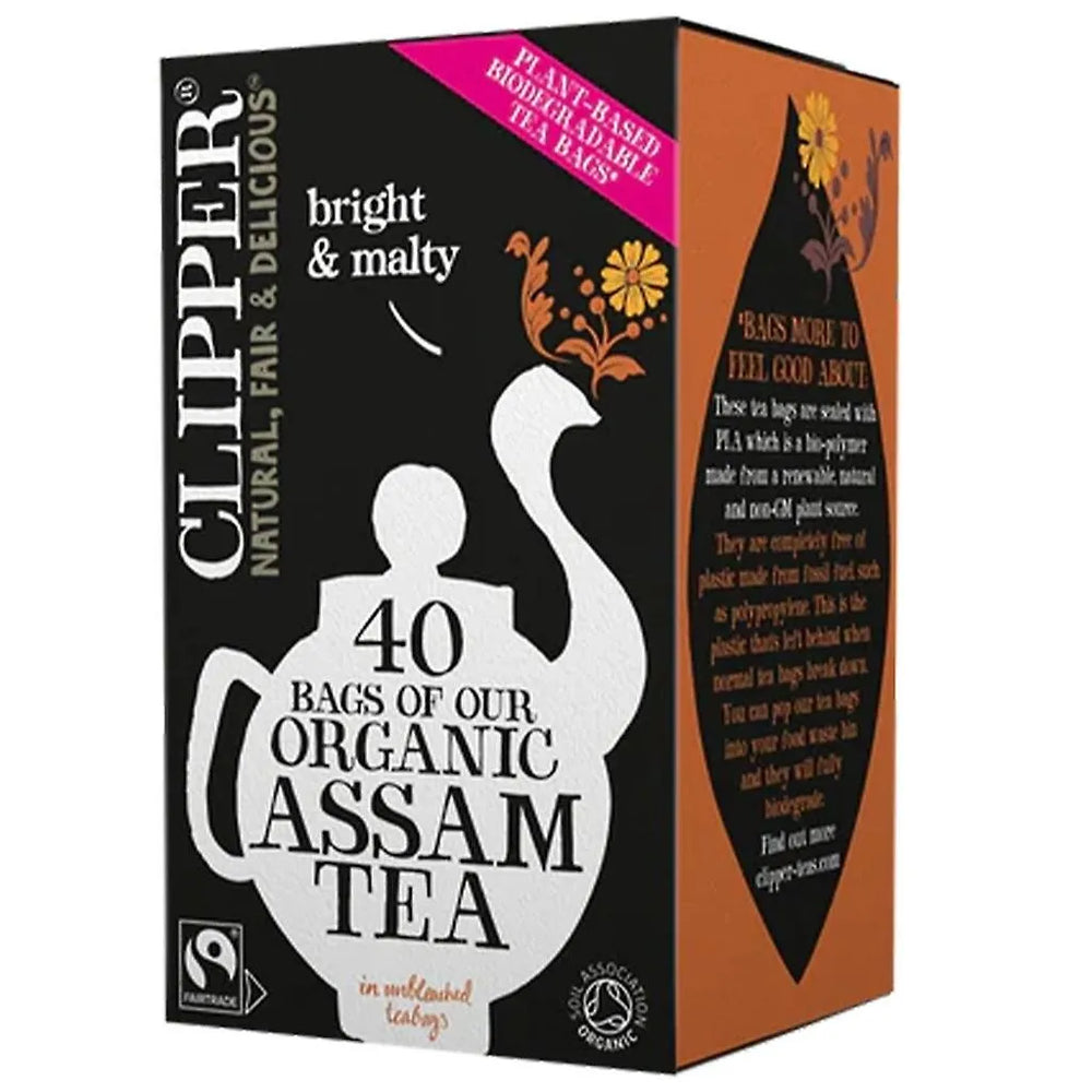 Clipper Organic Assam Tea 40 Tea Bags