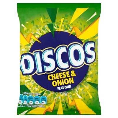 Discos Cheese and Onion Wheat Snack 30g