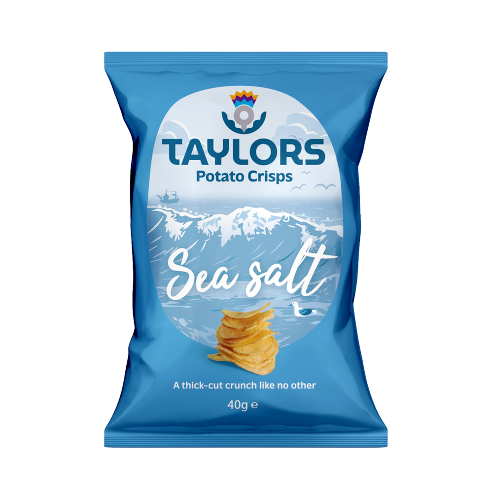 Taylor's Crisps - Sea Salt 40g