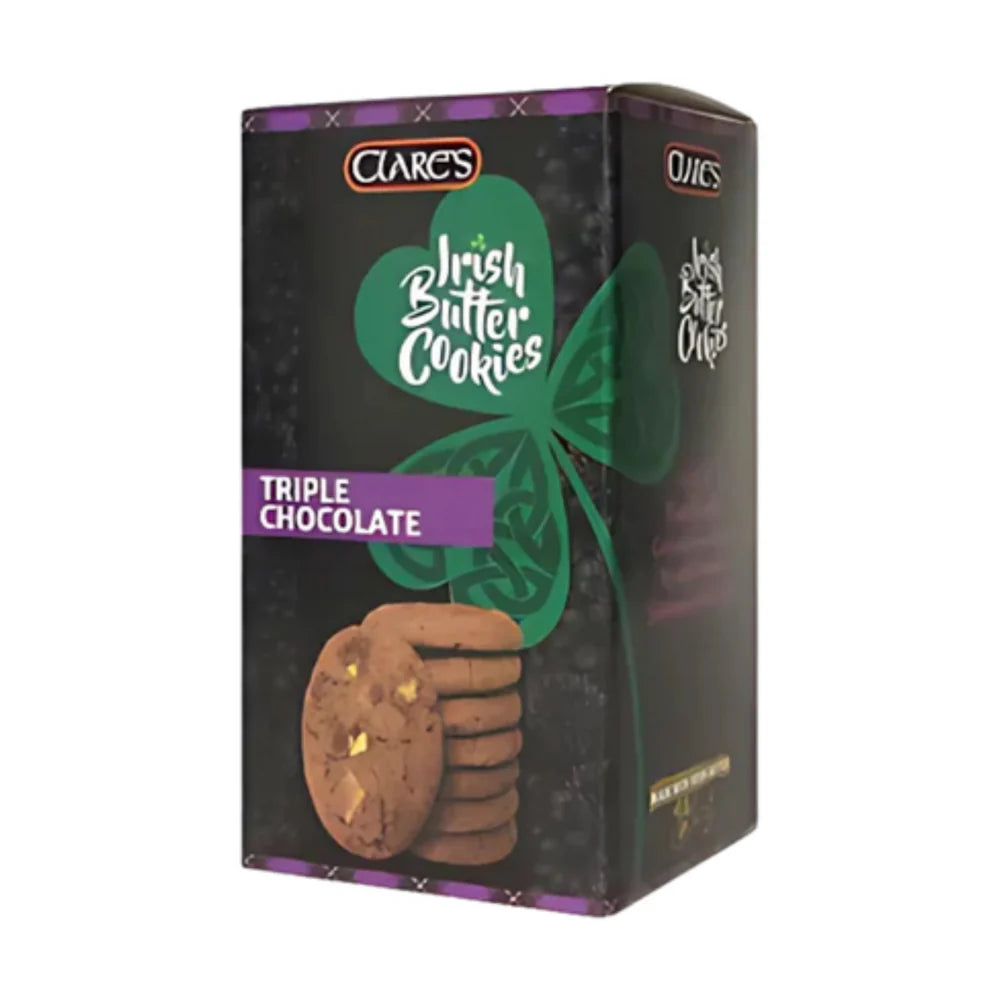 Clares Triple Chocolate Cookies 175g