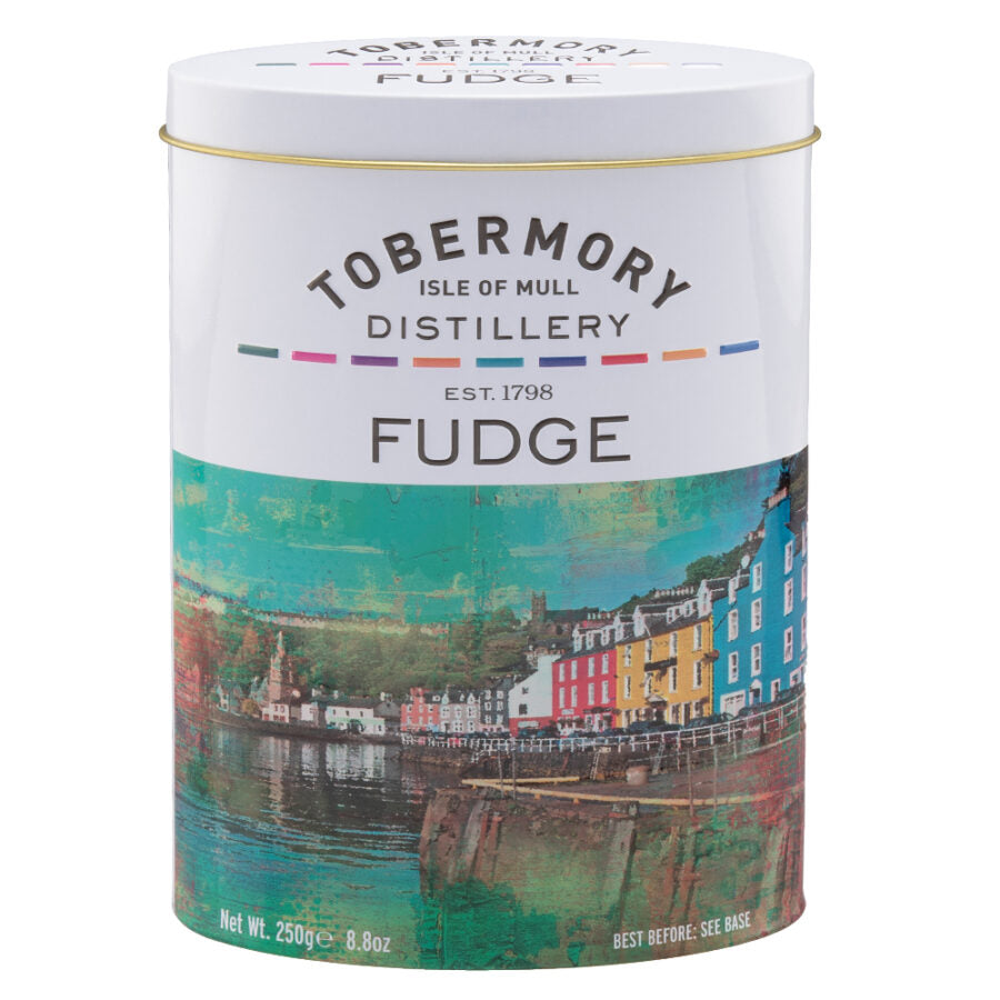 Tobermory Whisky Fudge Tin 250g