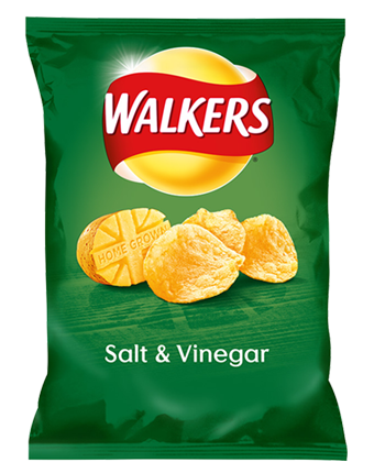 Walker's Salt & Vinegar Crisps 32.5g