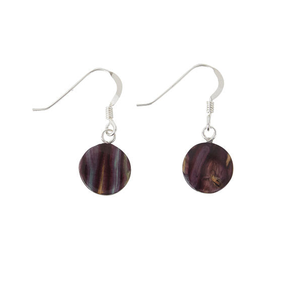 Heathergem Small Circle Drop Earrings