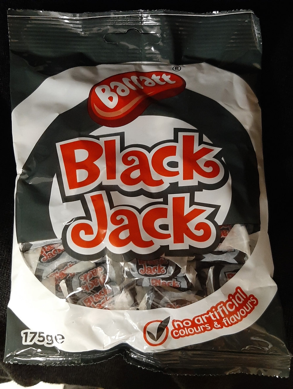 Barratt Black Jack Chew Bag 175g (Candyland)