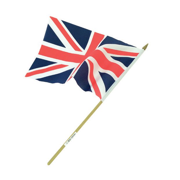 Union Jack Small Stick Flag