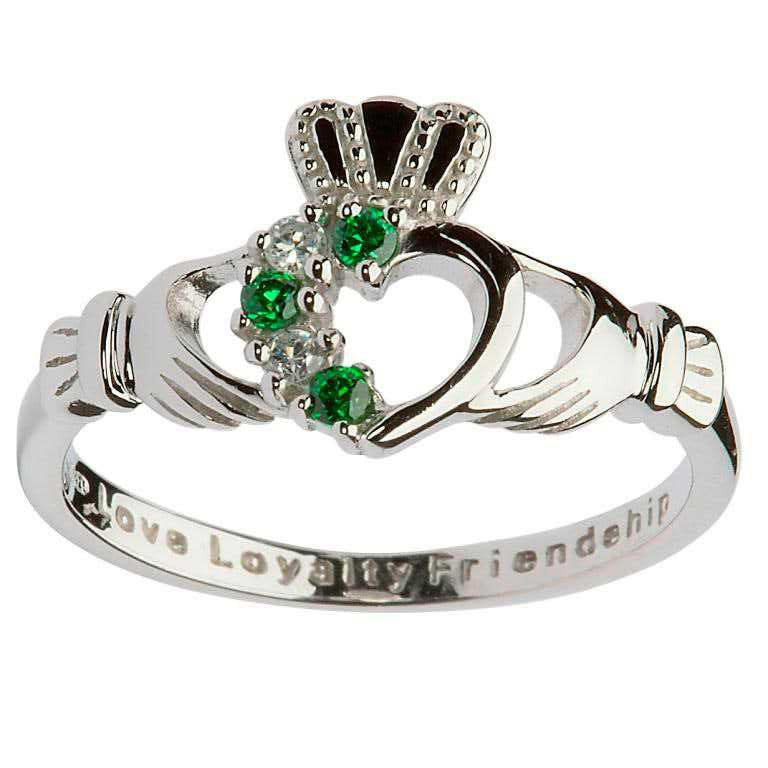 Claddagh Heart Set Ring