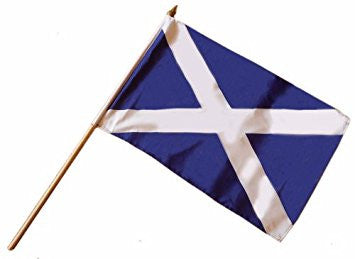 Saltire Small Stick Flag 4" x 6"