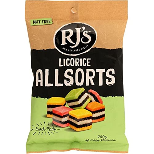 RJ's Soft Licorice Allsorts 280g