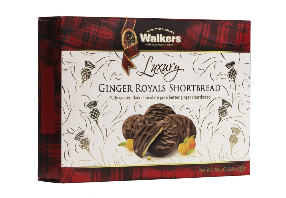Walker's Ginger Royals Shortbread 150g