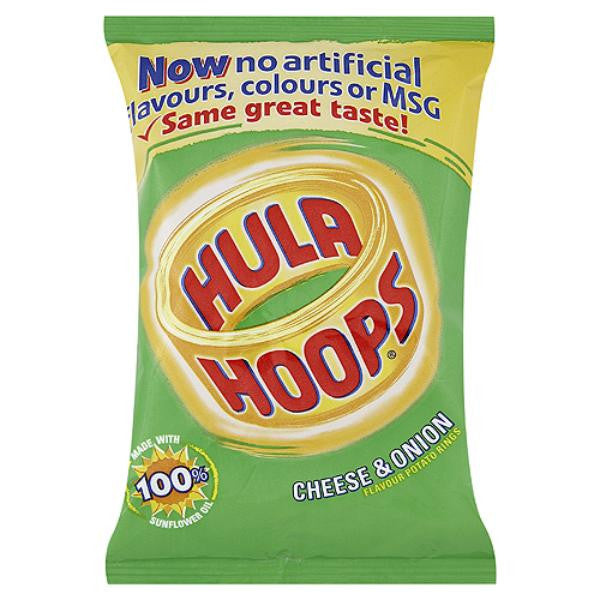 Hula Hoops Cheese and Onion 34g
