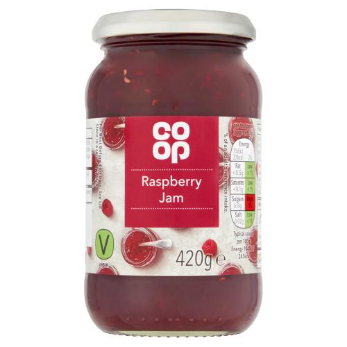 Co-op Raspberry Jam 420g