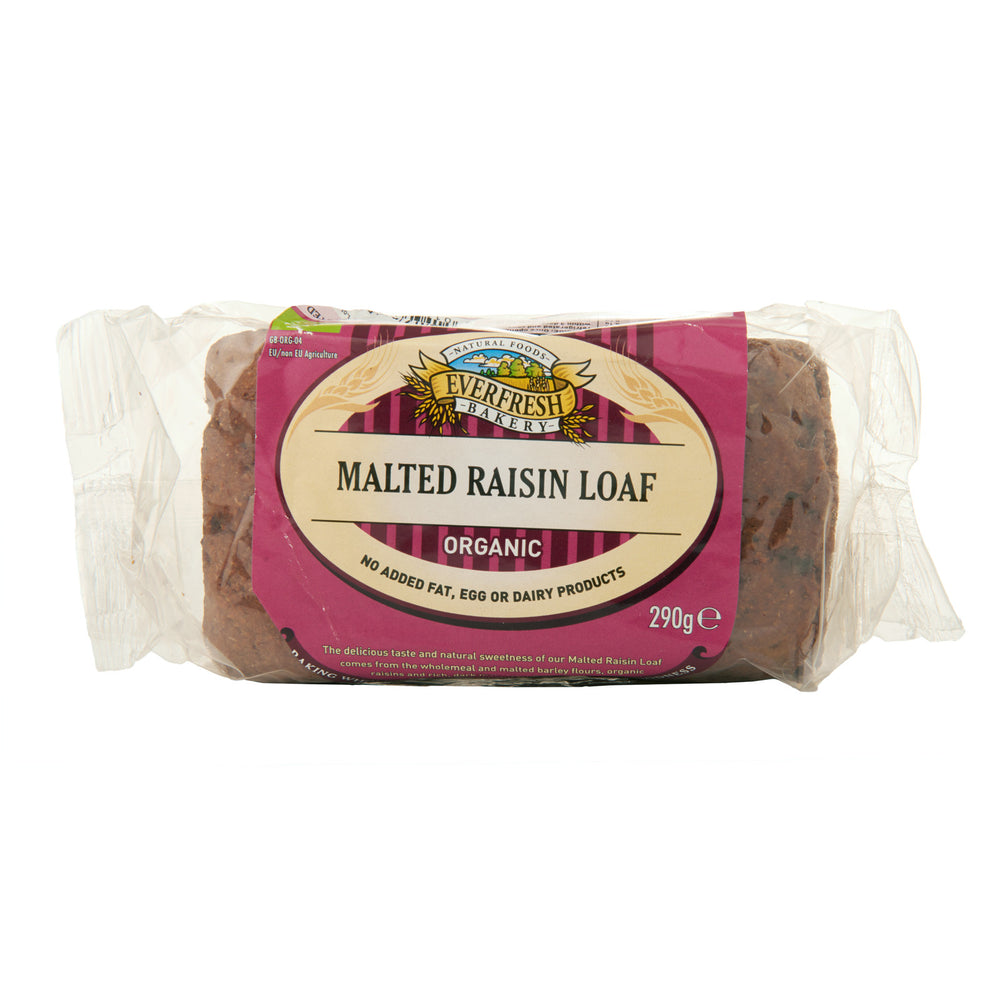 Everfresh Malted Raisin Loaf Organic
