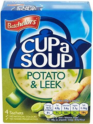 Batchelors Cup A Soup Potato and Leek 107g