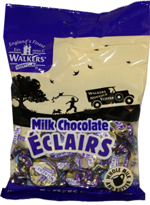 Walker's Milk Chocolate Eclairs 150g