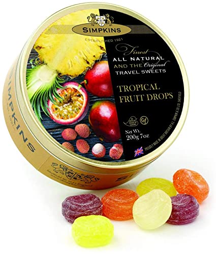 Simpkins Tropical Fruit Travel Sweets