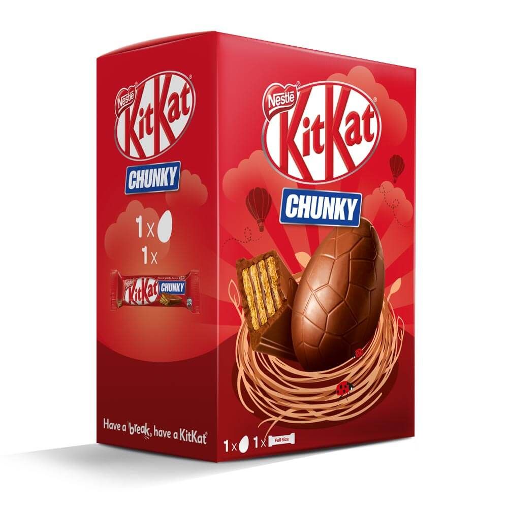 Nestle KitKat Chunky Medium Egg 129g