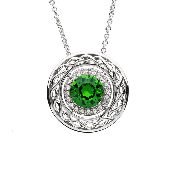 Crystal Celtic Necklace