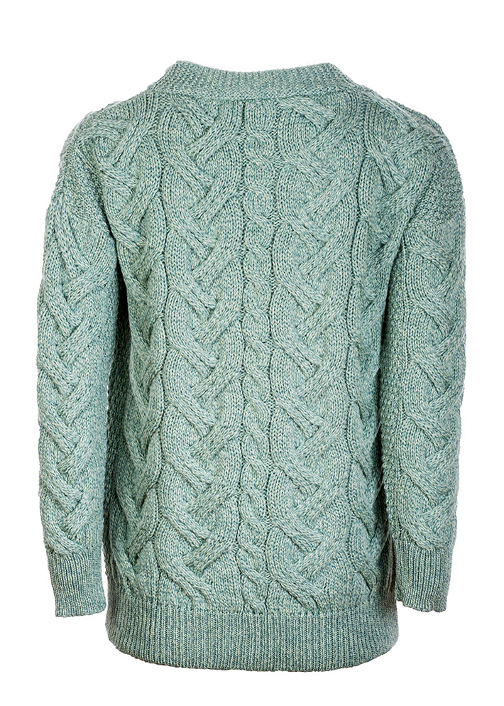 Super Soft Merino Wool Chunky Cable Knit Cardigan — The Scottish