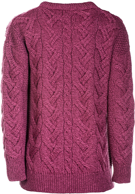 Super Soft Merino Wool Chunky Cable Knit Cardigan — The Scottish