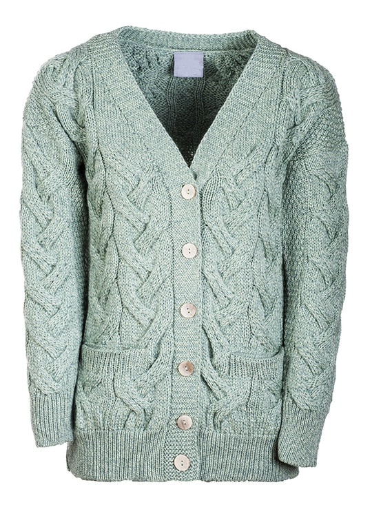 Only Strick Cardigan Grün Only Strickjacken Damen ONLY