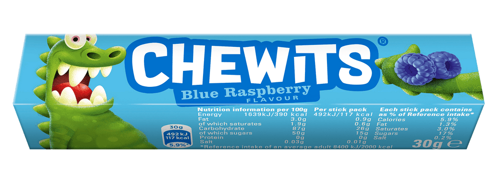 Chewits Blue Raspberry